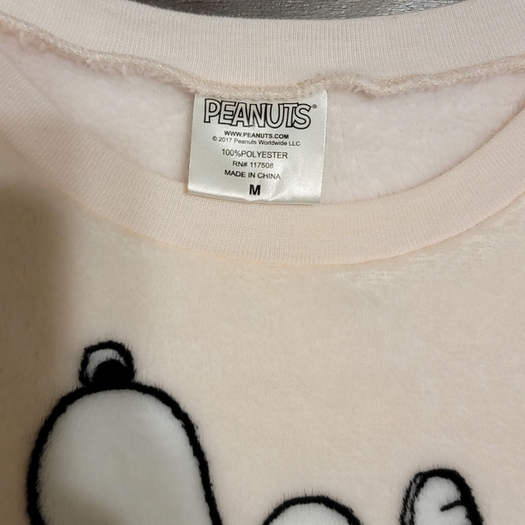 Peanuts Super Soft Pajama Sweater Top - Picture 3 of 3